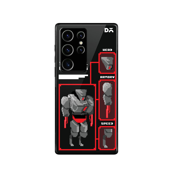 

DailyObjects Tactical Collosus Glass Case Cover For Samsung Galaxy S23 Ultra