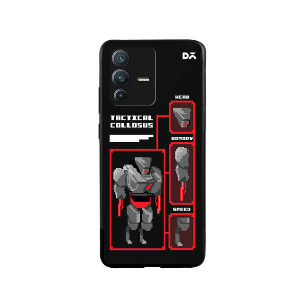 DailyObjects Tactical Collosus Glass Case Cover For Vivo V23