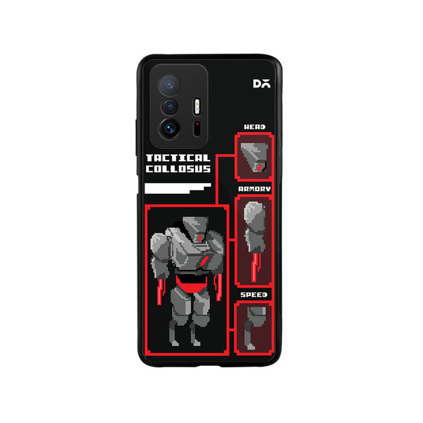 

DailyObjects Tactical Collosus Glass Case Cover For Xiaomi 11T