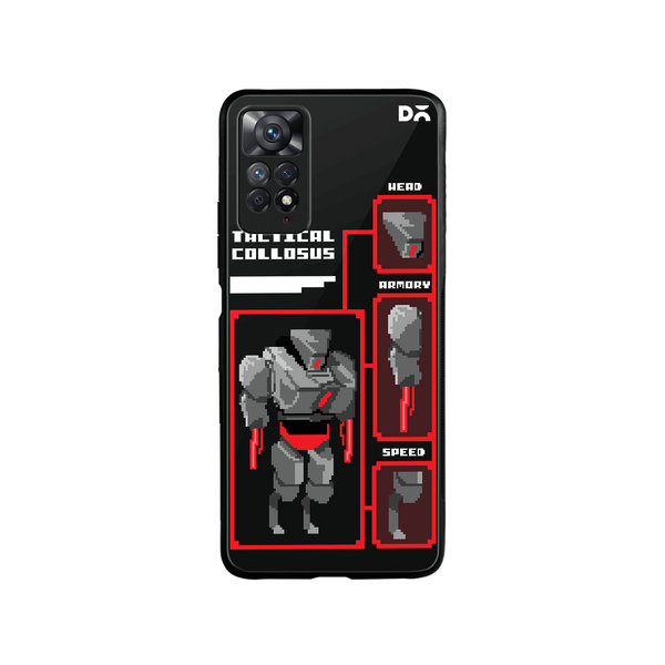 

DailyObjects Tactical Collosus Glass Case Cover For Xiaomi Redmi Note 11 Pro