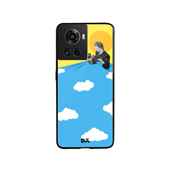 

DailyObjects Tailored Dreams Glass Case Cover For OnePlus 10R