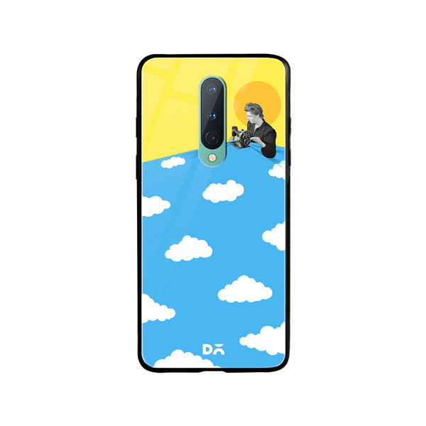 

DailyObjects Tailored Dreams Glass Case Cover For OnePlus 8