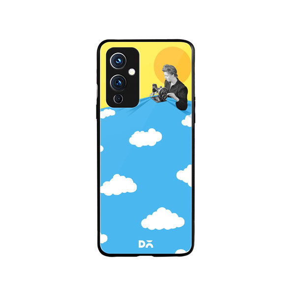 

DailyObjects Tailored Dreams Glass Case Cover For OnePlus 9