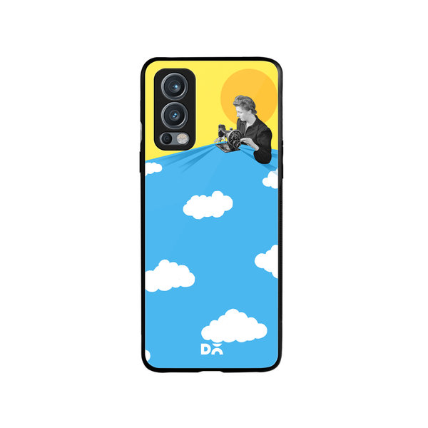 

DailyObjects Tailored Dreams Glass Case Cover For OnePlus Nord 2