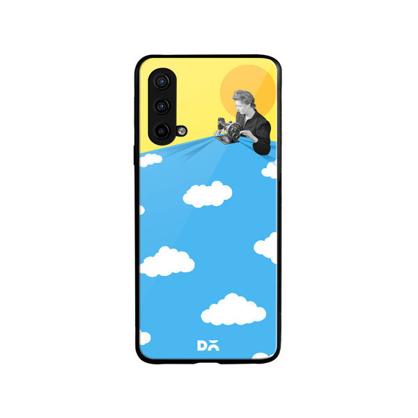 

DailyObjects Tailored Dreams Glass Case Cover For OnePlus Nord CE