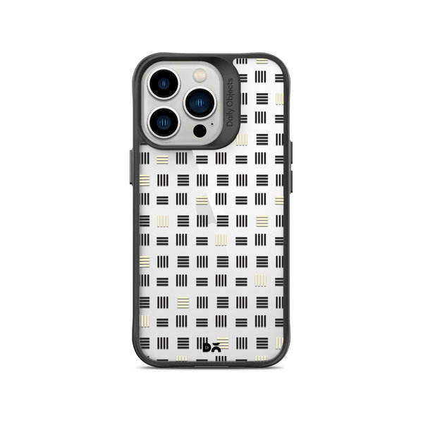 

DailyObjects Tally Black Hybrid Clear Case Cover For iPhone 13 Pro Max