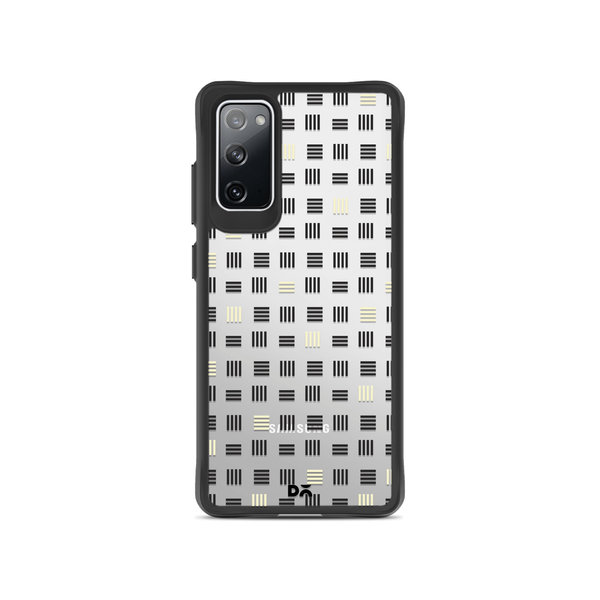 

DailyObjects Tally Black Hybrid Clear Case Cover For Samsung Galaxy S20 FE