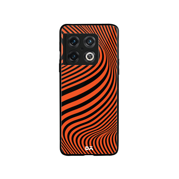 

DailyObjects Tangerine Waves Glass Case Cover For OnePlus 10 Pro