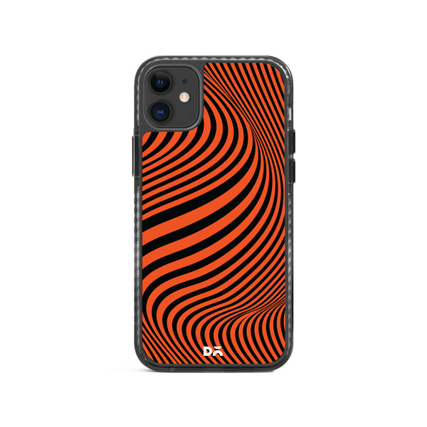 

DailyObjects Tangerine Waves Stride 2.0 Case Cover For iPhone 11