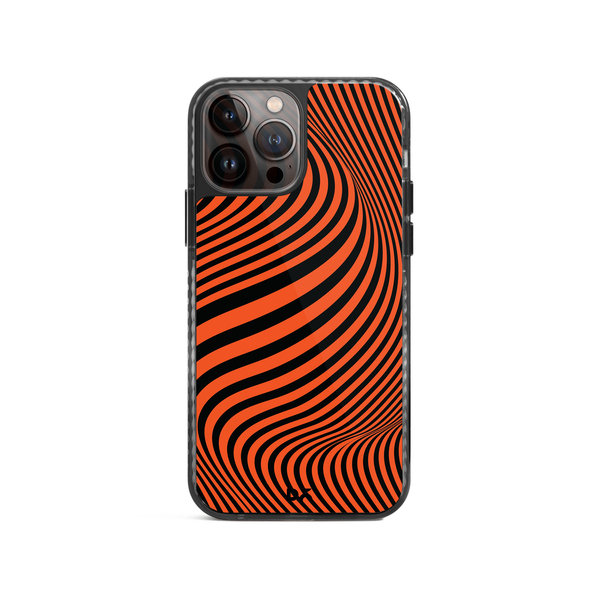 

DailyObjects Tangerine Waves Stride 2.0 Case Cover For iPhone 13 Pro