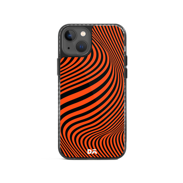 

DailyObjects Tangerine Waves Stride 2.0 Case Cover For iPhone 15 Plus