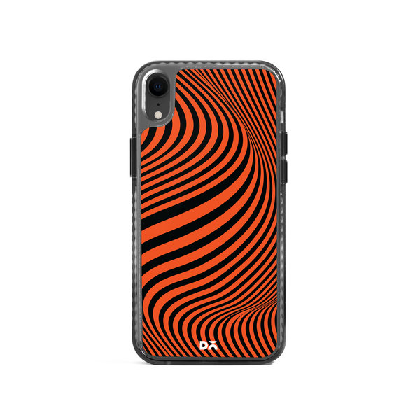 

DailyObjects Tangerine Waves Stride 2.0 Case Cover For iPhone XR
