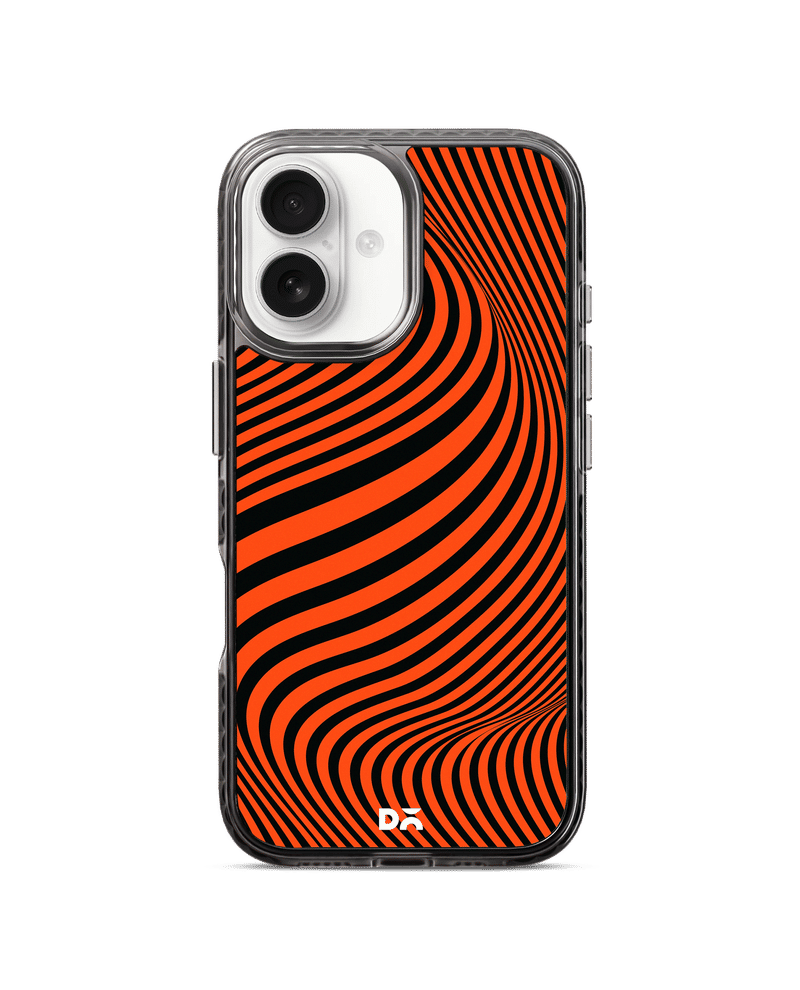 Tangerine Waves Stride 3.0 MagSafe Case Cover For iPhone 16