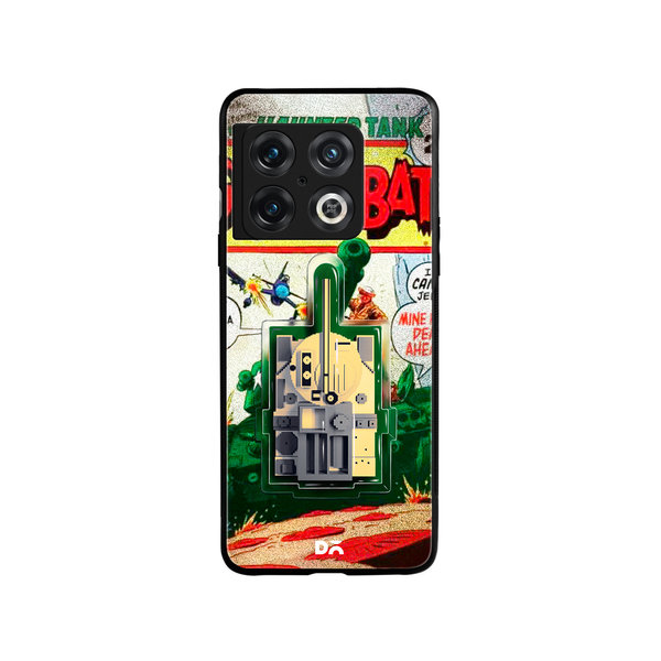 DailyObjects Tank Combat Glass Case Cover For OnePlus 10 Pro