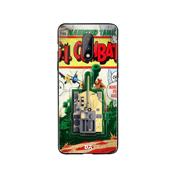 

DailyObjects Tank Combat Glass Case Cover For OnePlus 7