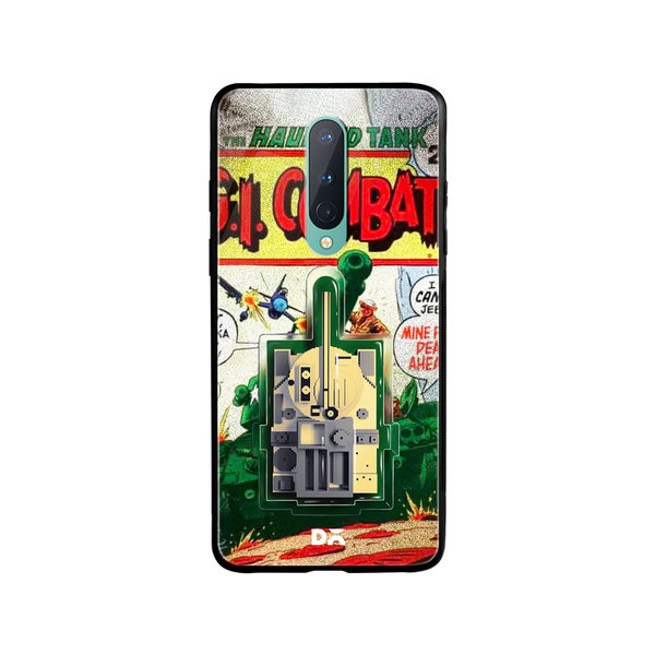 

DailyObjects Tank Combat Glass Case Cover For OnePlus 8