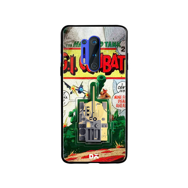 

DailyObjects Tank Combat Glass Case Cover For OnePlus 8 Pro
