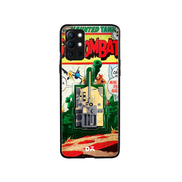 

DailyObjects Tank Combat Glass Case Cover For OnePlus 9R