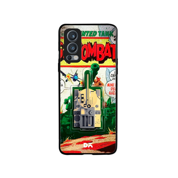 

DailyObjects Tank Combat Glass Case Cover For OnePlus Nord 2