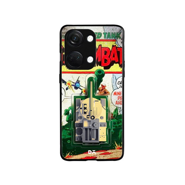 

DailyObjects Tank Combat Glass Case Cover For OnePlus Nord 3