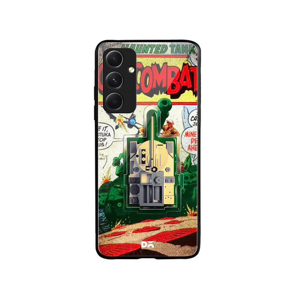

DailyObjects Tank Combat Glass Case Cover For Samsung Galaxy A54 5G