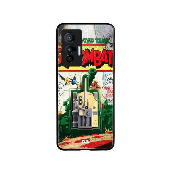 

DailyObjects Tank Combat Glass Case Cover For Vivo X70
