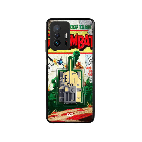 

DailyObjects Tank Combat Glass Case Cover For Xiaomi 11T