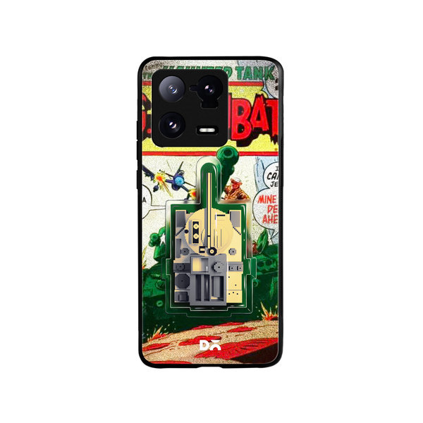 

DailyObjects Tank Combat Glass Case Cover For Xiaomi 13 Pro