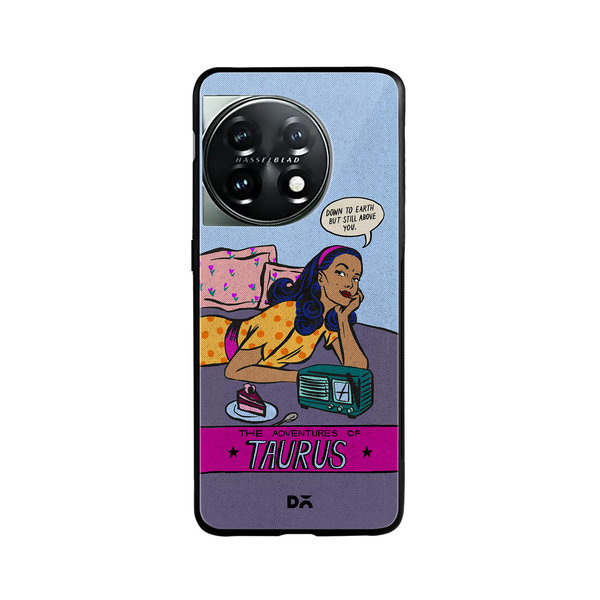 

DailyObjects Taurus Glass Case Cover For OnePlus 11 5G