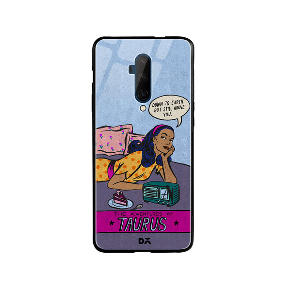

DailyObjects Taurus Glass Case Cover For OnePlus 7T Pro