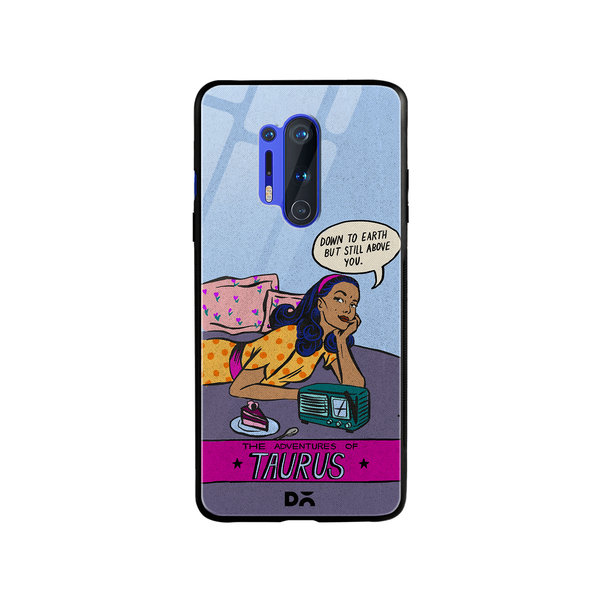 

DailyObjects Taurus Glass Case Cover For OnePlus 8 Pro