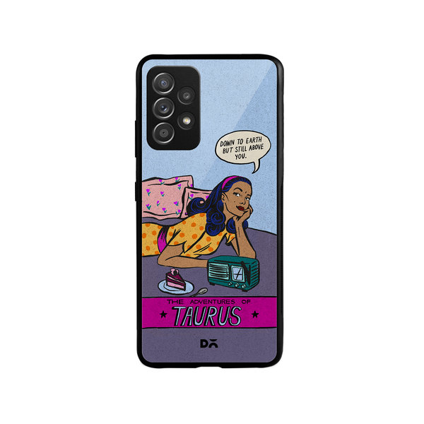 

DailyObjects Taurus Glass Case Cover For Samsung Galaxy A53