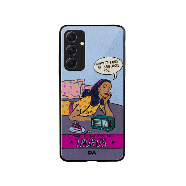 

DailyObjects Taurus Glass Case Cover For Samsung Galaxy A54 5G