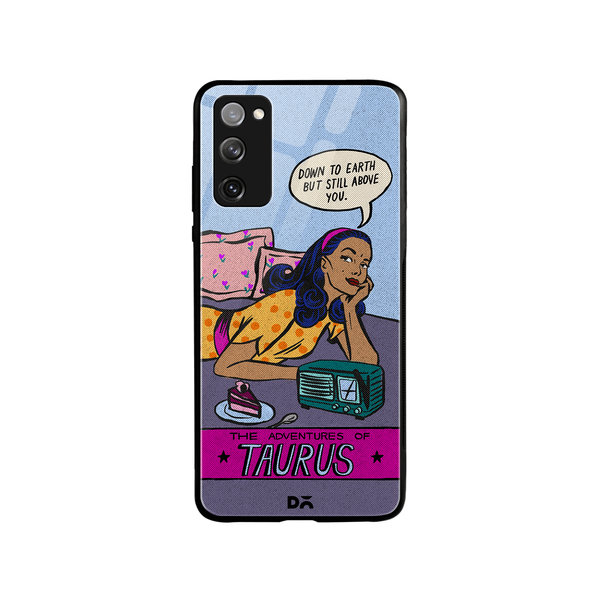 

DailyObjects Taurus Glass Case Cover For Samsung Galaxy S20 FE
