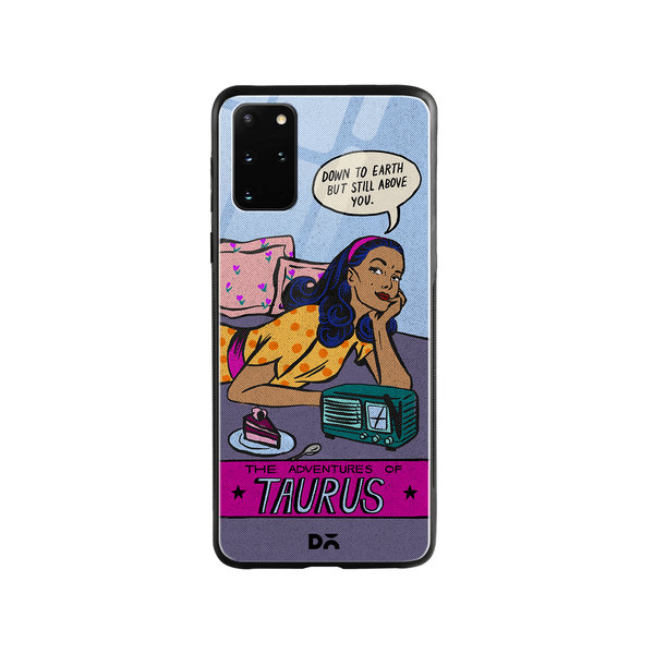 

DailyObjects Taurus Glass Case Cover For Samsung Galaxy S20 Plus
