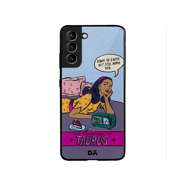 

DailyObjects Taurus Glass Case Cover For Samsung Galaxy S22