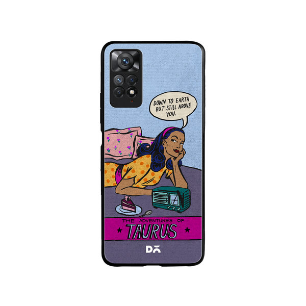 

DailyObjects Taurus Glass Case Cover For Xiaomi Redmi Note 11 Pro