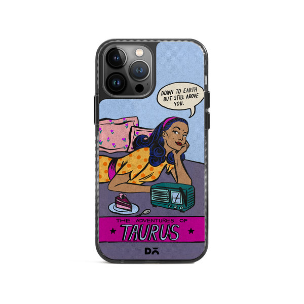 

DailyObjects Taurus Stride 2.0 Case Cover For iPhone 15 Pro