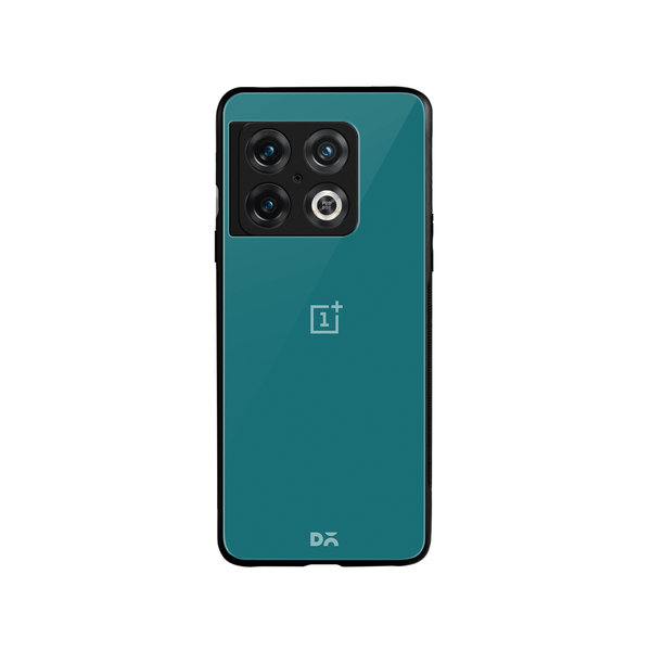 

DailyObjects Teal Blue Glass Case Cover For OnePlus 10 Pro