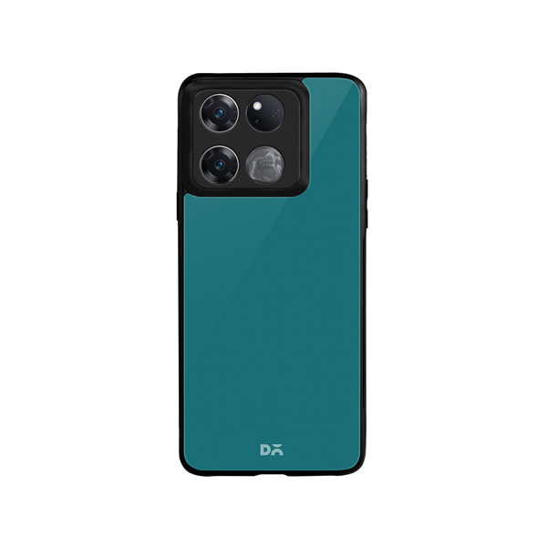 

DailyObjects Teal Blue Glass Case Cover For OnePlus Ace Racing