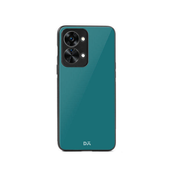 

DailyObjects Teal Blue Glass Case Cover For OnePlus Nord 2T