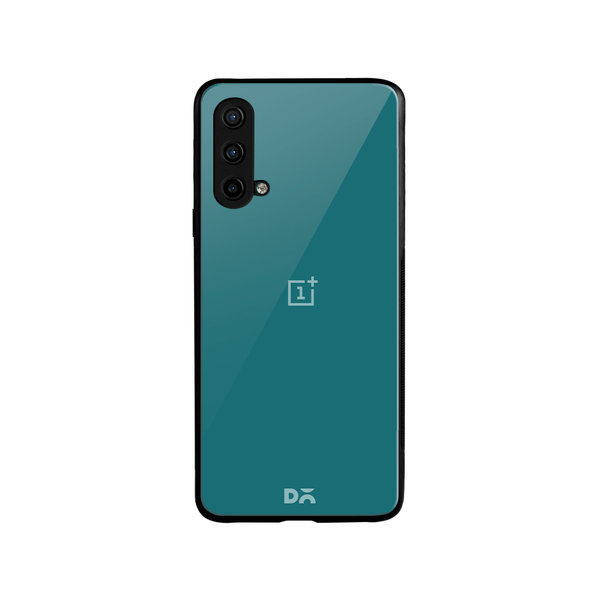 

DailyObjects Teal Blue Glass Case Cover For OnePlus Nord CE
