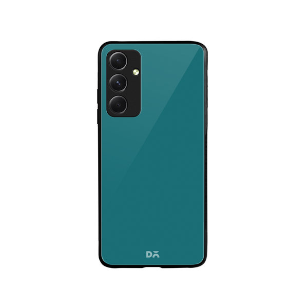 

DailyObjects Teal Blue Glass Case Cover For Samsung Galaxy A54 5G