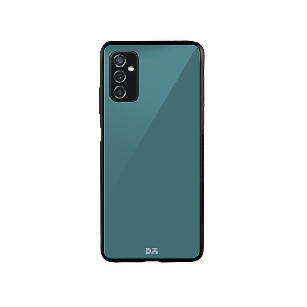 

DailyObjects Teal Blue Glass Case Cover For Samsung Galaxy M52