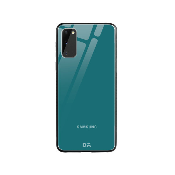 

DailyObjects Teal Blue Glass Case Cover For Samsung Galaxy S20