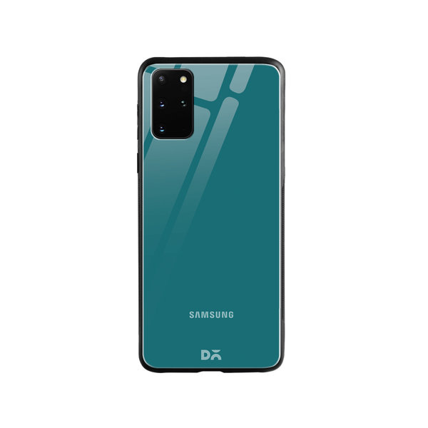 

DailyObjects Teal Blue Glass Case Cover For Samsung Galaxy S20 Plus