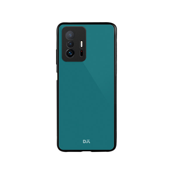 

DailyObjects Teal Blue Glass Case Cover For Xiaomi 11T