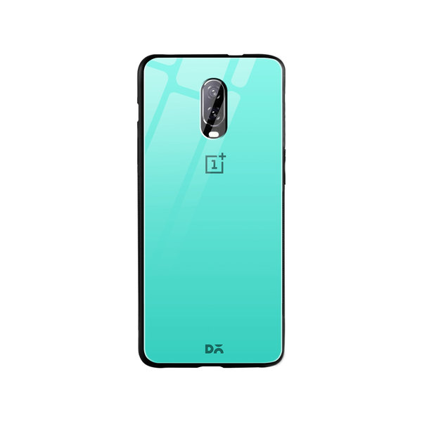 

DailyObjects Teal Gradient Glass Case Cover For OnePlus 7