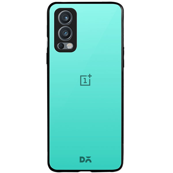 

DailyObjects Teal Gradient Glass Case Cover For OnePlus Nord 2