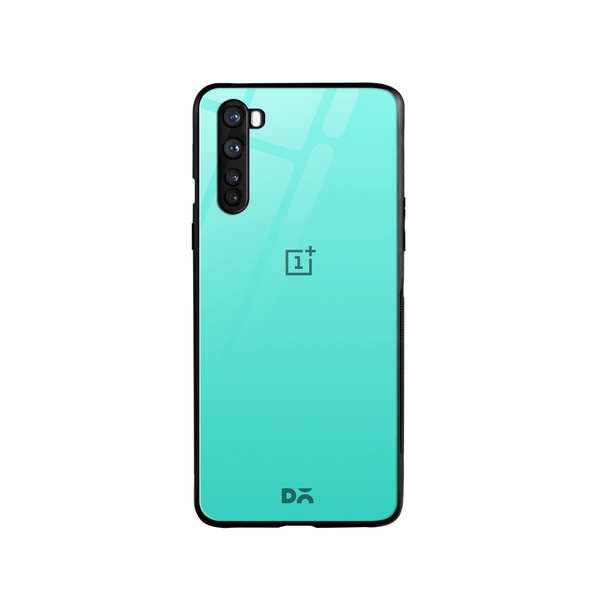 

DailyObjects Teal Gradient Glass Case Cover For OnePlus Nord
